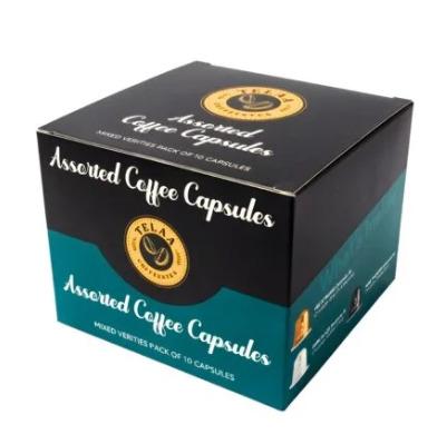 Telaa's Assorted Specialty Coffee Capsules