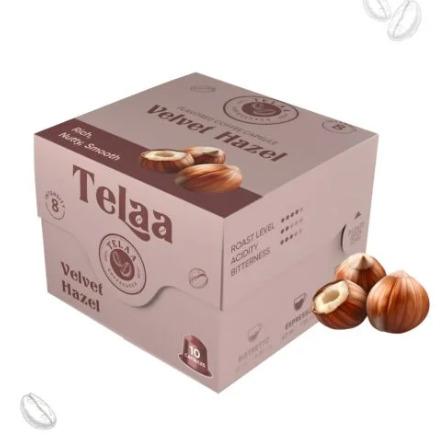 Velvet Hazel Hazelnut Coffee Capsules