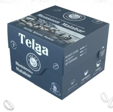 Telaa Monsoon Malabar Coffee Capsules