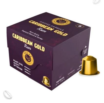 Caribbean Gold - Rum Barrel Aged Coffee Capsules
