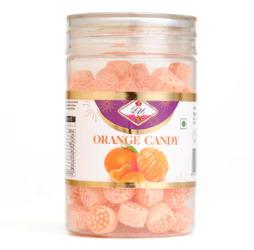 Orange Candy Jar