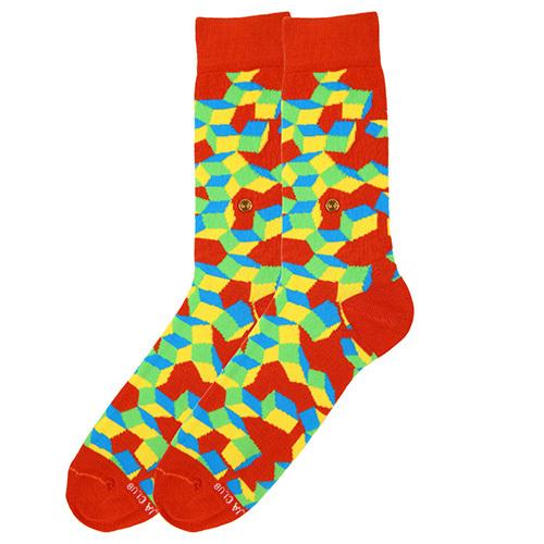 Orange Designer socks