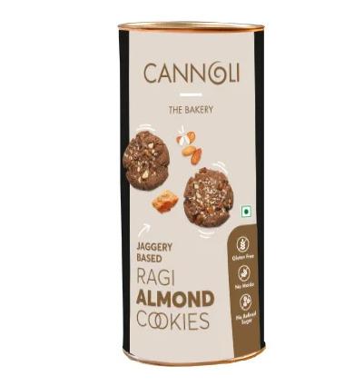 Ragi Almond Cookies