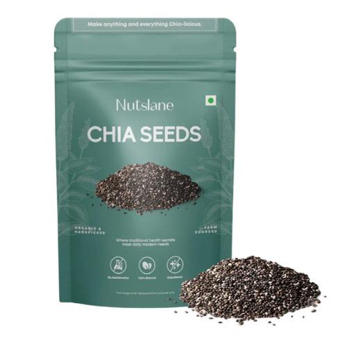 Organic Chia Seeds - Omega-3 Rich, High Fiber Superfood
