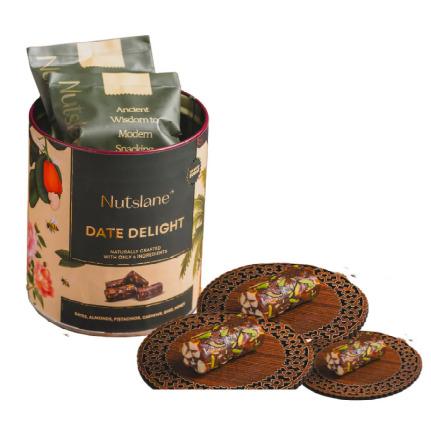 Nutslane premium Date Delight Rolls - 180g (10x18g)