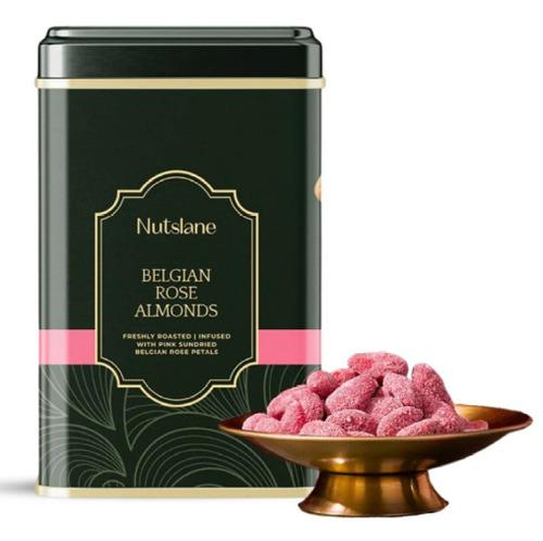 Belgian Rose Almonds (Badam) - Aromatic, Sweet & Luxury Snack
