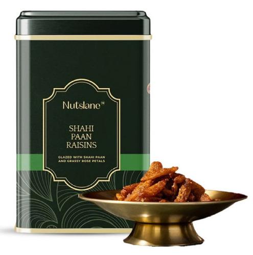 Shahi Paan Raisins - Luxury Tin Pack, Flavoured Indulgence