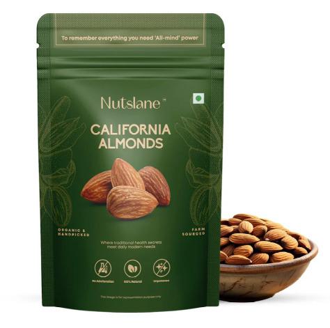 Organic California Almonds (Badam) - Superfood
