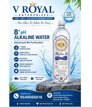 8+ PH Alkaline Water
