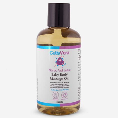 Baby body massage oil