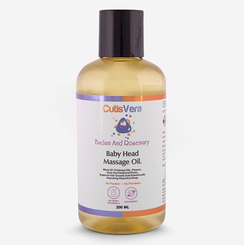 Baby head massage oil