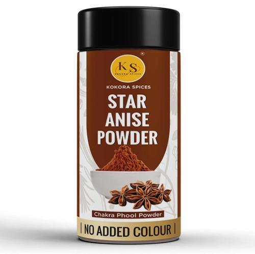 Kokora Spices Star Anise (Chakra Phool) Powder 100g
