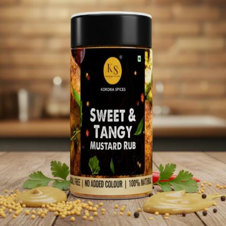 Kokora Spices Sweet & Tangy mustard Rub _100g