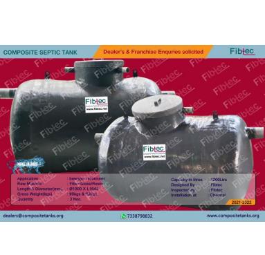 FRP Wastewater Treatment Tank