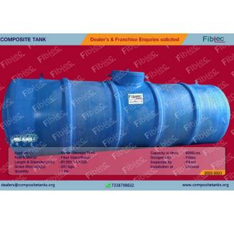 FRP Tank for Water Treatment