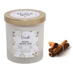 Royal White Oud Designed Candles