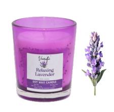 Relaxing Lavender Noor Designed Candles