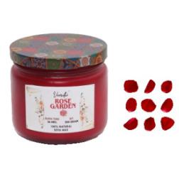 Rose Garden VELVET Designed Candles