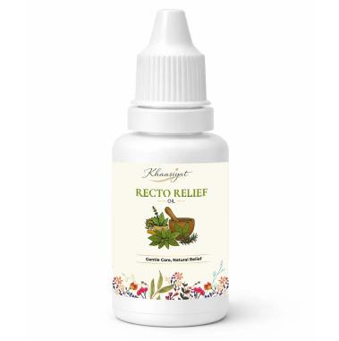 Recto Relief Oil For Relief From Piles Discomfort And Soothes