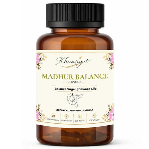 Madhur Balance Capsules For Blood Sugar Control And Supports Insulin