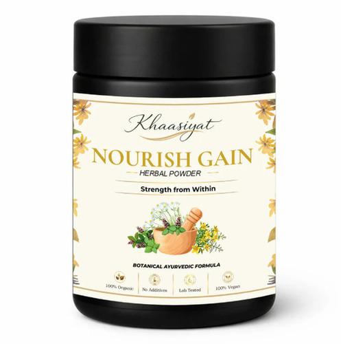 Nourish Gain Herbal Weight Gain Powder For Strength Improvement