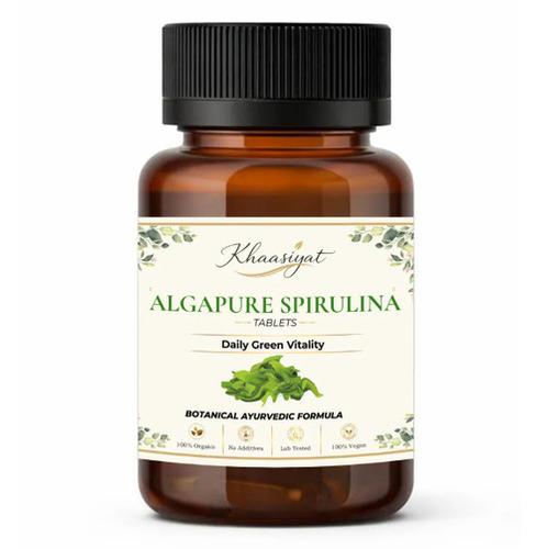 Alga Pure Spirulina Tablets For Energy And Immunity Booster