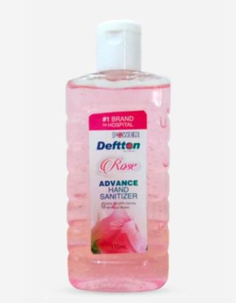 110ml Deftton Rose Hand Sanitizer Gel