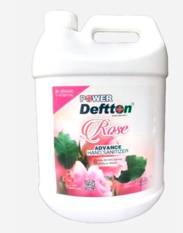 5 Litre Deftton Rose Hand Sanitizer Gel