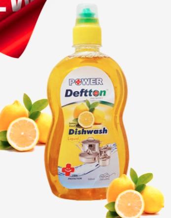500ml Deftton Lemon Dish Wash Liquid