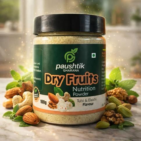 Dry Fruits Nutrition Powder Tulsi & Elaichi Flavour 100g