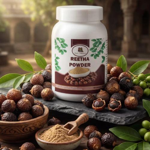 Reetha Powder 100gm | Herbal Hair Cleanser for Strong, Soft & Shiny Hair