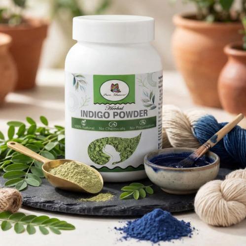 Indigo Powder 100gm | Herbal Hair Color for Black Hair & Grey Coverage