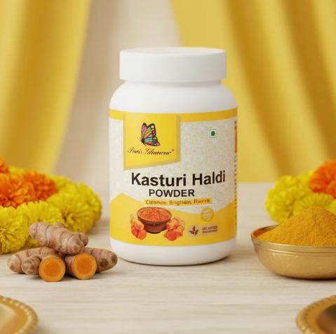 Kasturi Haldi Powder Brightening Face Pack
