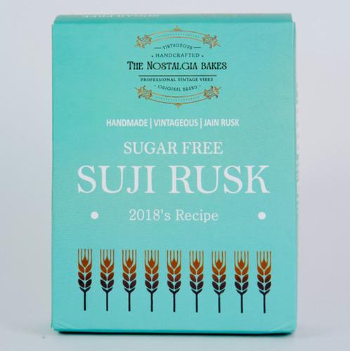 SUGARFREE SOOJI RUSK (SAUNF)- 2018 RECIPE