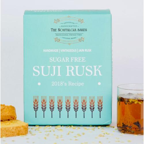 SUGARFREE SOOJI RUSK (SAUNF)- 2018 RECIPE