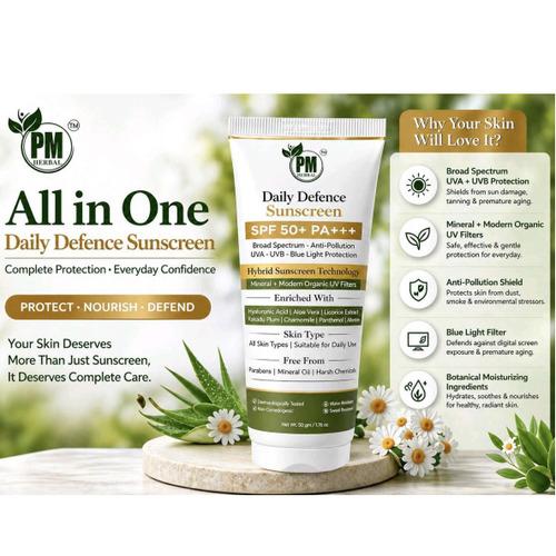 All In One Daily Defence Sunscreen