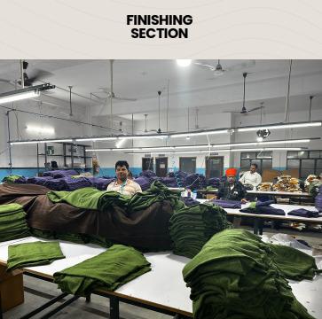 FINISHING SECTION