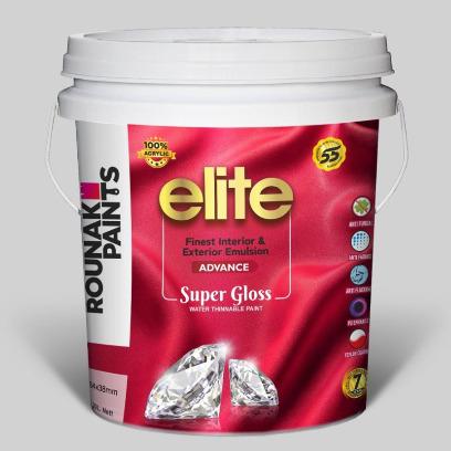 Elite Finest Exterior & Interior Emulsion Paints Advance Super Gloss