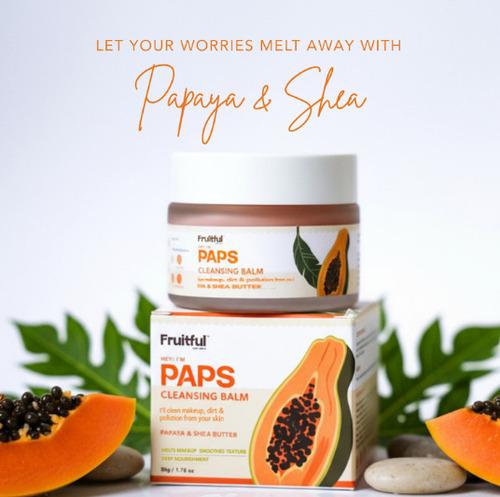 Papaya & Shea Butter Cleansing Balm