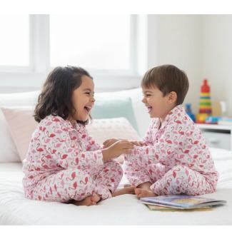 Snoozy Flamingos Night Suit