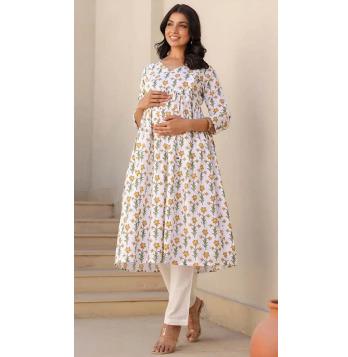 Maternity Cotton Kurta
