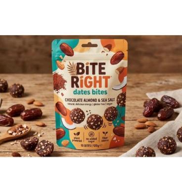 Bite Right Dates Bites (Chocolate Almond & Sea Salt)