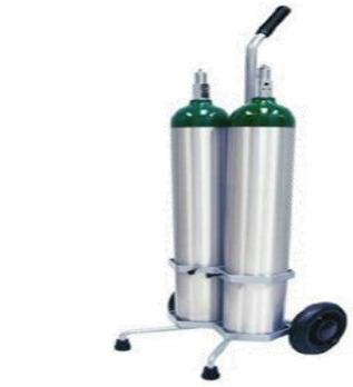 Oxygen Cylinder Handling Trolley