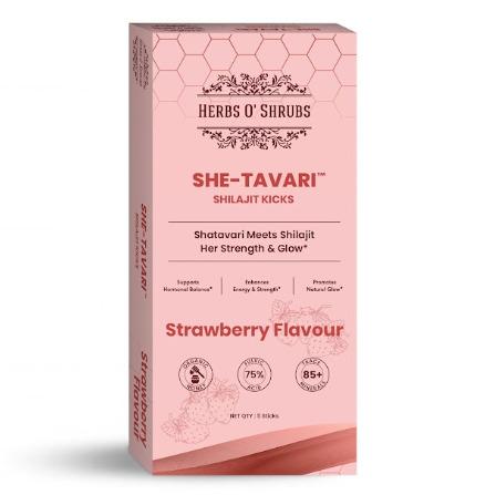 Herbs O' Shrubs She-Tavari Shilajit Kicks
