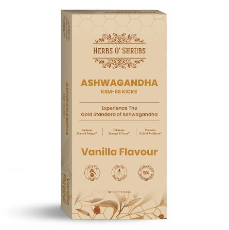 Herbs O' Shrubs Ashwagandha KSM-66 Kicks
