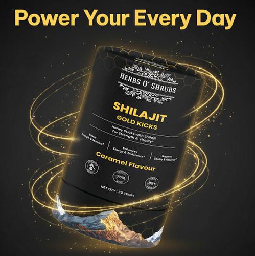 Herbs O' Shrubs Shilajit Gold Kicks
