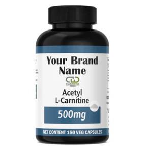 Acetyl L-carnitine 500mg capsules by Carewell Herbs