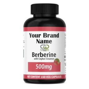 Berberine 500mg capsules