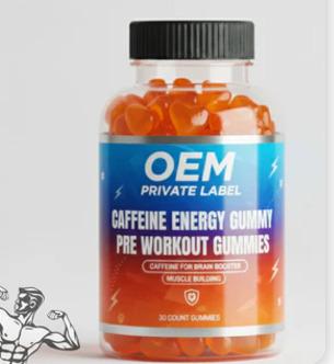 Caffeine Gummies Energy Pre Workout Gummy