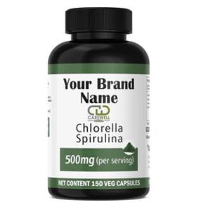 Chlorella Spirulina 500mg Capsules